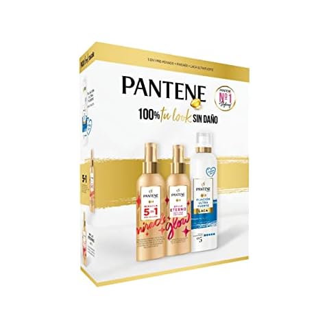 Lote Pantene Pro-V: Laca Ultrafuerte 250ml, Spray Miracle 5-In-1 Moldeador 200ml, Aceite Capilar 200ml Cover