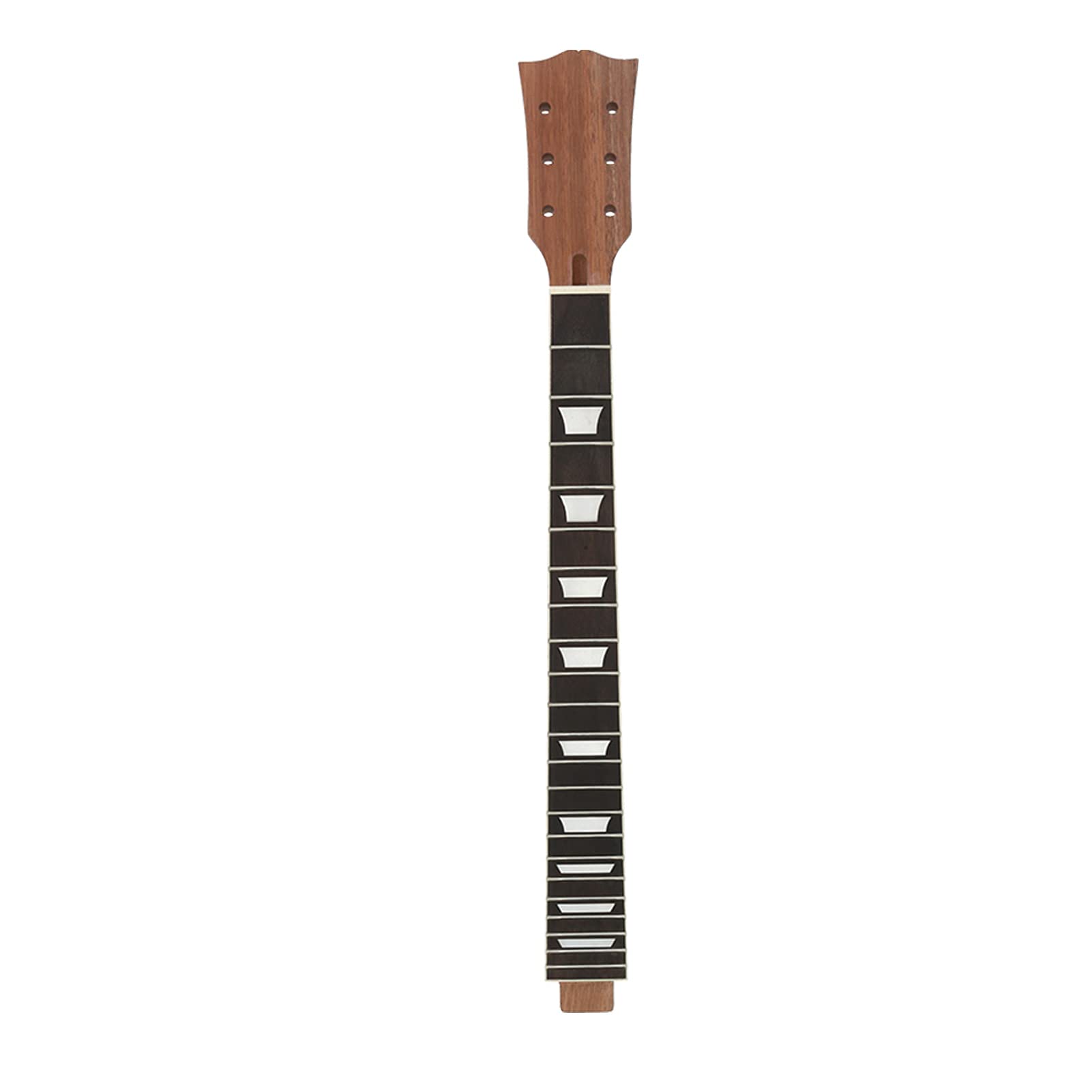Electric Guitar Neck, 65.5cm Mahogany with 22 Frets, Rosewood Fingerboard, Two way Truss Rod, Elegant Appearance, Replacement Part for Guitars