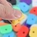 Topker 24pcs Goma Universal Semirredonda Key Caps Cubierta de la Cabeza Solid...