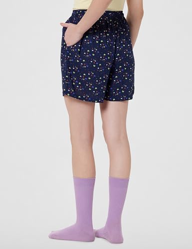 Image of Van Heusen Women's Cotton Lounge Shorts | Lightweight | Breathable Cotton | Relaxed fit | Printed | Comfortable Everyday Wear | Style 55501|Available in Pack of 1 & 2