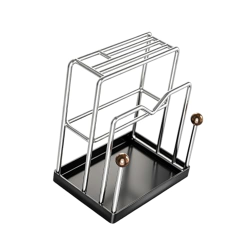 Bloque cortador de acero inoxidable con base extraíble 7