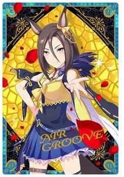 Uma Musume Pretty Derby Twin Wafers 2R (4. Air Groove: Character Card (Hologram & Foil Stamping) (Single Item) *Sweets not included, card only