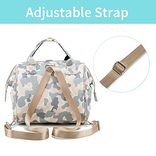 Beaulyn Small Diaper Bag Backpack, Mini Diaper Bag & Crossbody Diaper Tote Bag With Insulated Pocket #TOP2