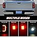 SINYATO Smoked LED Tail Lights Fits 2001-2011 Ford Ranger And Cab Models, DOT-Compliant, High-Visibility LED Design,Direct Halogen Replacement（Not For: STX trim or non-Ranger vehicles）