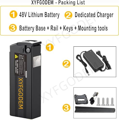 Batterie Ebike 48 V stable pour remplacer batterie vélo électrique usagée