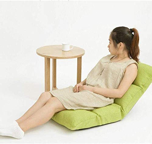 Tatami canapé-lit pliable marron avec dossier réglable en mousse