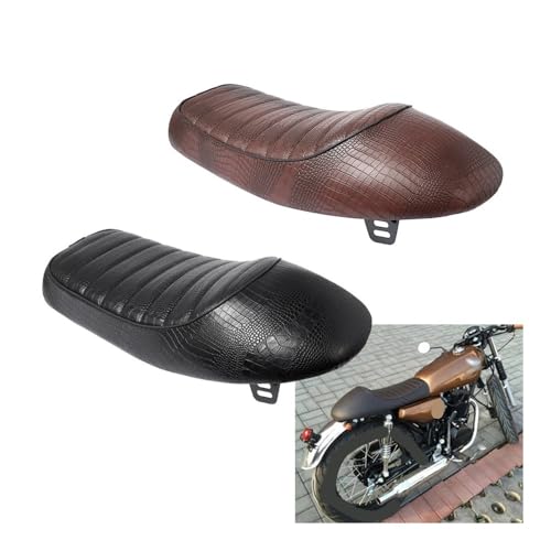 Selle de moto rétro universelle vintage avec bosse pour projet de modification - 2