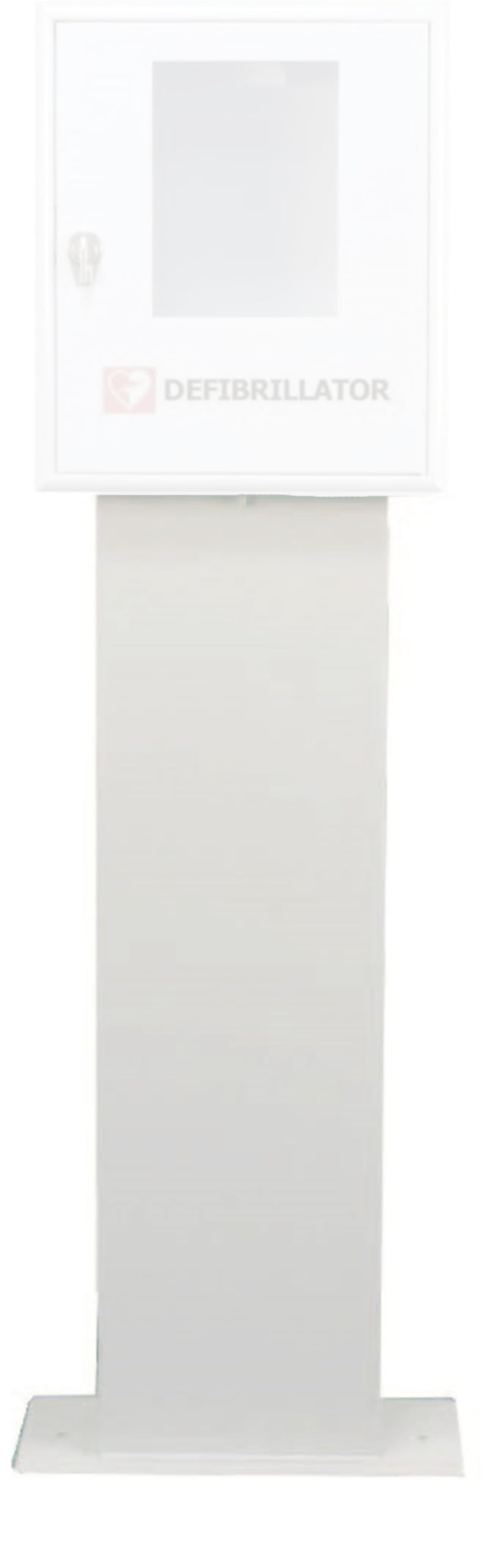 Piantana per teca defibrillatore DEF040 150X250X1000 mm NON COMPRESA DI TECA