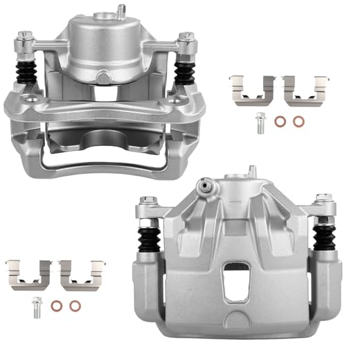 Image of SCITOO 19B6464 19B6465 Front Left & Right Disc Brake Calipers Assembly w /Bracket For Hyundai For Elantra 2011-2016,For Hyundai For Elantra Coupe 2013-2014