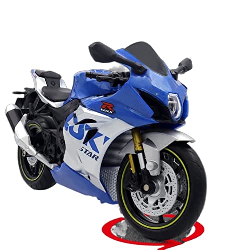 Cadeau moto Suzuki GSX-R1000R 1:12 simulation d'oscillation