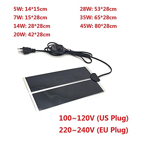 Alfombra térmica para reptiles 220V 5W miniatura 2