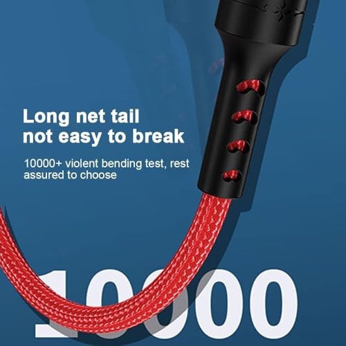 Image of 3 in 1 Multi Fast Charging Cable | Nylon Braided Cable with Type-C & Micro USB | Compatible With Samsung, OnePlus, Vivo, Oppo, Xiaomi, iPhone, iPad Pro, Laptop & Car Charging. (1M)