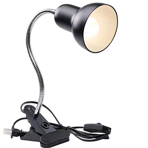 Desk lamp 360° Rotation Clip on Lamp 3 Lighting Modes Portable Book Reading