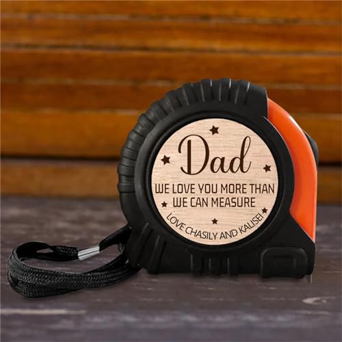 Cinta métrica retráctil personalizada para papá 3 m miniatura 3