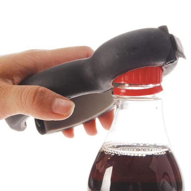 Easylife 6-in-1 Multi Opener - Jar, Bottle, Can & Packet Opening Tool, Black - Image 3