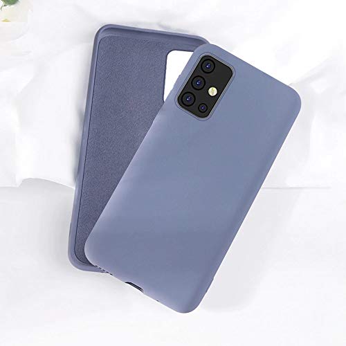 Image of Case Creation Liquid TPU Silicone Cover for Realme GT Soft Case,Anti-Dirty Slim Case Frosted Matte Cute Candy TPU Raised Bezel (Splash of Color) Back Case Cover for Realme GT -Navy Electric Blue