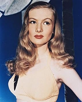 Veronica Lake 24X36 Classic Hollywood Poster Glamour Pose Against Tree