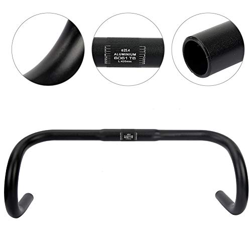 Manubrio per bici in lega di alluminio con