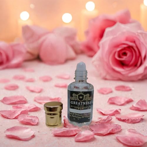 Luxury Perfume Oil – 81 Fragrances | Alcohol-Free, Long Lasting | Unisex Arabian Attar Roll-On | Oud, Musk, Rose, Vanilla, Floral, Fruity, Woody (Sweet Cotton Candy)