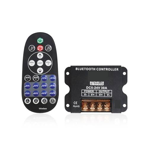 Atenuador de control remoto monocromático LED con mando a distancia de 25 teclas 3