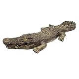 Poolmaster 30-Inch Floating Crocodile Decoy for Pool, Pond, Garden and Patio, Body