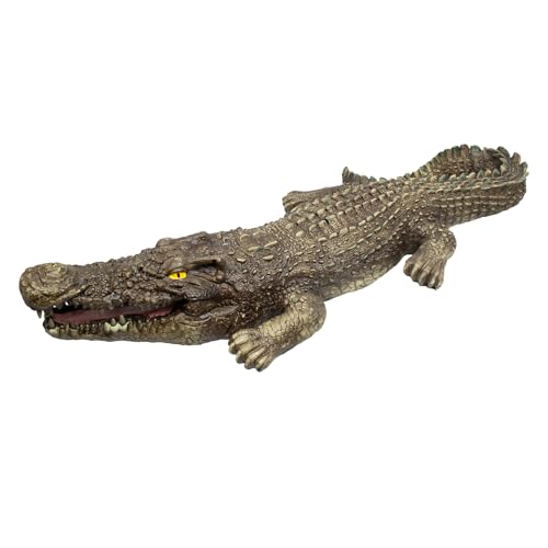 Poolmaster 30-Inch Floating Crocodile Decoy for Pool, Pond, Garden and Patio, Body by Poolmaster - Used condition - US$75.62