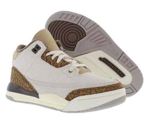 Jordan Little Kid's 3 Retro Palomino Lt BRN/Metallic Gold (DM0966 102) - 14