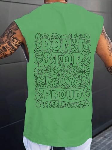 Image of RodZen Mens Polyester Tank Tops Sleeveless Round Neck T-Shirt for Gym, Running and Outdoor