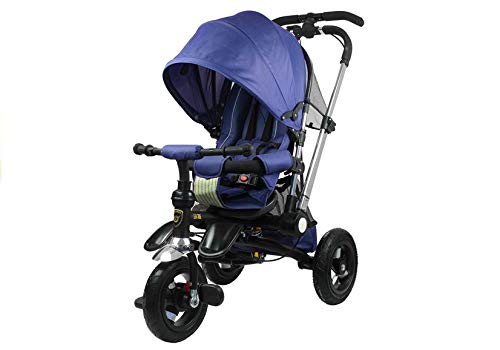 Preisvergleich Produktbild Dreirad PRO700 Silber Liegefunktion Klingel Lenkstang Dreirad Kinderdreirad
