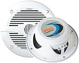 altavoces marinos boss Dispone de una respuesta de frecuencia de 80 Hz a 20 kHz y una sensibilidad de 90 dB