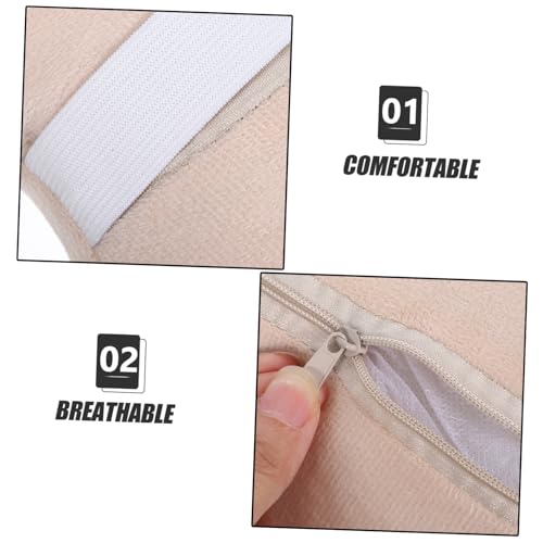 Almohada de cuello para auto ULTECHNOVO 2 pcs beige miniatura 4