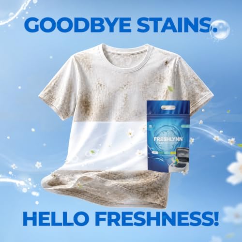 Image of 4-in-1 Dissolvable Magic Laundry Capsules - 90 Pcs | Bioenzyme Tough Stain Removal | 1 Drop = 15 Clothes | For Front & Top Load Machines | Softens, Brightens & Freshens | No Mess, No Measure