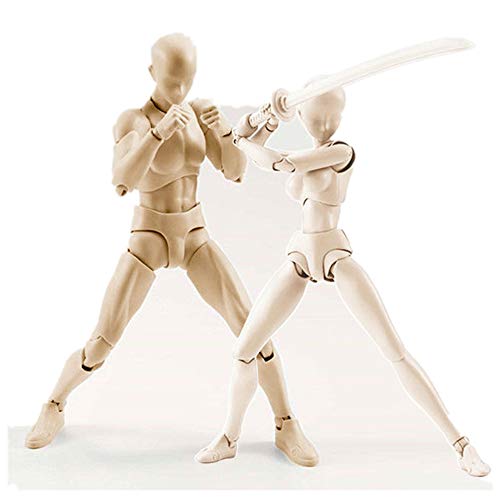 Body Kun DX Set Male & Female Body Color Action Figure Variable Doll PVC Figures Model for SHF S H Figuarts Body Chan
