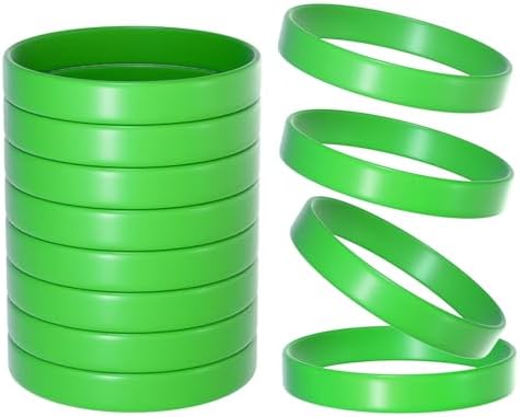 Gift For Her/Him 10pcs Of Silicone Wristbands In Bulk, Solid Color Silicone Bracelets, Colorful Elastic Wristbands, Blank Sports Bands Suitable For Adults, Men, Women, Teenagers, And Gifts For Gaming - Foto 11