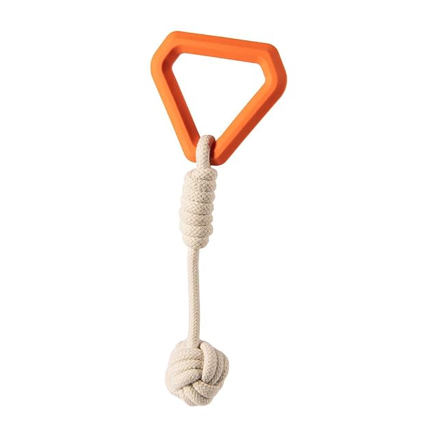 Foto 4 de 6 de Carhartt Rubber Monkey Fist - Tirador para perro, color naranja