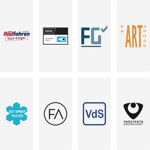 ABUS Bordo Granit XPlus 6500 SH candado plegable con soporte - Candado de bicicleta de acero endurecido - Nivel de seguridad 15-110 cm - Negro - imagen 4