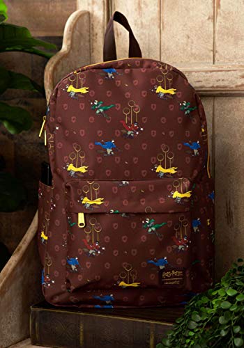 Mochila de Quadribol Harry Potter, Marrom, Standard