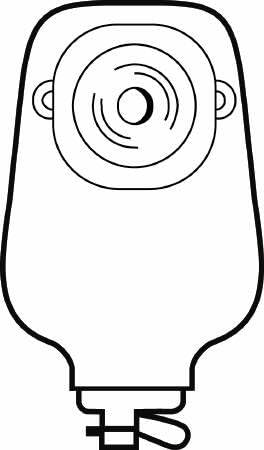84874900 Urostomy Pouch Premier One-Piece System 9 Inch Length 1-3/8 Inch Stoma Drainable