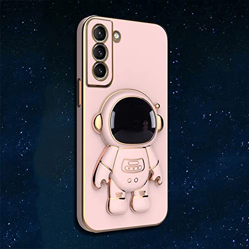 Support d'astronaute 3D silicone rose Samsung S22 Plus idéal pour visionner vos vidéos
