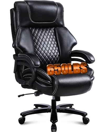BOSMILLER 650lbs Big & Tall Office Chair
