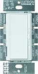 Single Pole/3 Way 500W Incand./Halogen/250W CFL and LED Dimmer Lutron Diva DVRP-253P-WH
