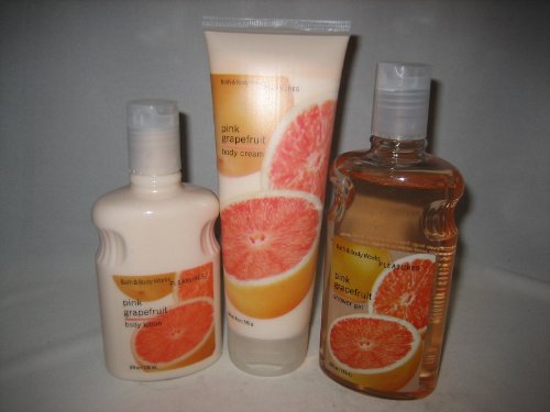 Bath & Body Works Pink Grapefruit (body cream, lotion & shower gel set)