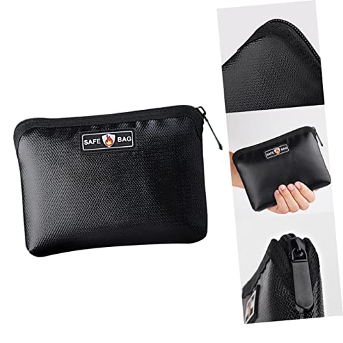 VILLCASE 1 Peça Bolsa De Arquivo À Prova De Fogo Bolsa À Prova D'Água Bolsa De Documentos À Prova D