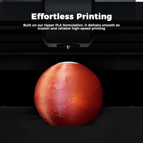 Image of Creality PLA Starry Galaxy 3D Printer Filament, 1.75mm Sparkle PLA, Shimmering Stardust Finish, High-Speed RFID Smart Filament, Smooth Shine Fits for Most 3D Printers (Stardust Pink)