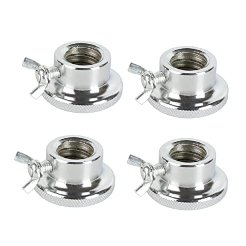 MUCKLILY Double Lock Barbell Lock Collars Dumbbell Nuts Iron Material Plating Process Shiny Solid Thickened