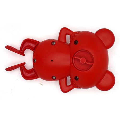 Image of Swimming Frog Bath Toy for Kids | Floating Water Toy with Moving Action | Colorful Frog Toy for Bath Time, Pool Play & Water Fun for Toddlers Red Colour
