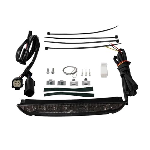 Feu arrière LED Harley Street Glide 2014-2023 pour porte-bagages amovible noir custom