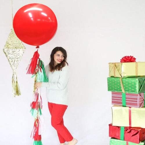 Miniatura 5 de Globos de látex gigantes de 36 pulgadas, globos redondos rojos estándar para cumpleaños, bodas, recepciones, festivales, decoración de fiestas,