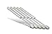 Produktbild GTV 2x Gasdruckdämpfer Gasfedern Gasdruckfeder Gasfeder Klappenbeschlag 80N, Silber, 180mm, 270mm, 100208DIL-80N