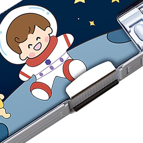 Image of Magical Multifunctional Cute School Pencil Box for Boy, Space Compass Box for Boys, Aesthetic Stationary Items for Kids, Magnetic Pencil Box, Best Gifts